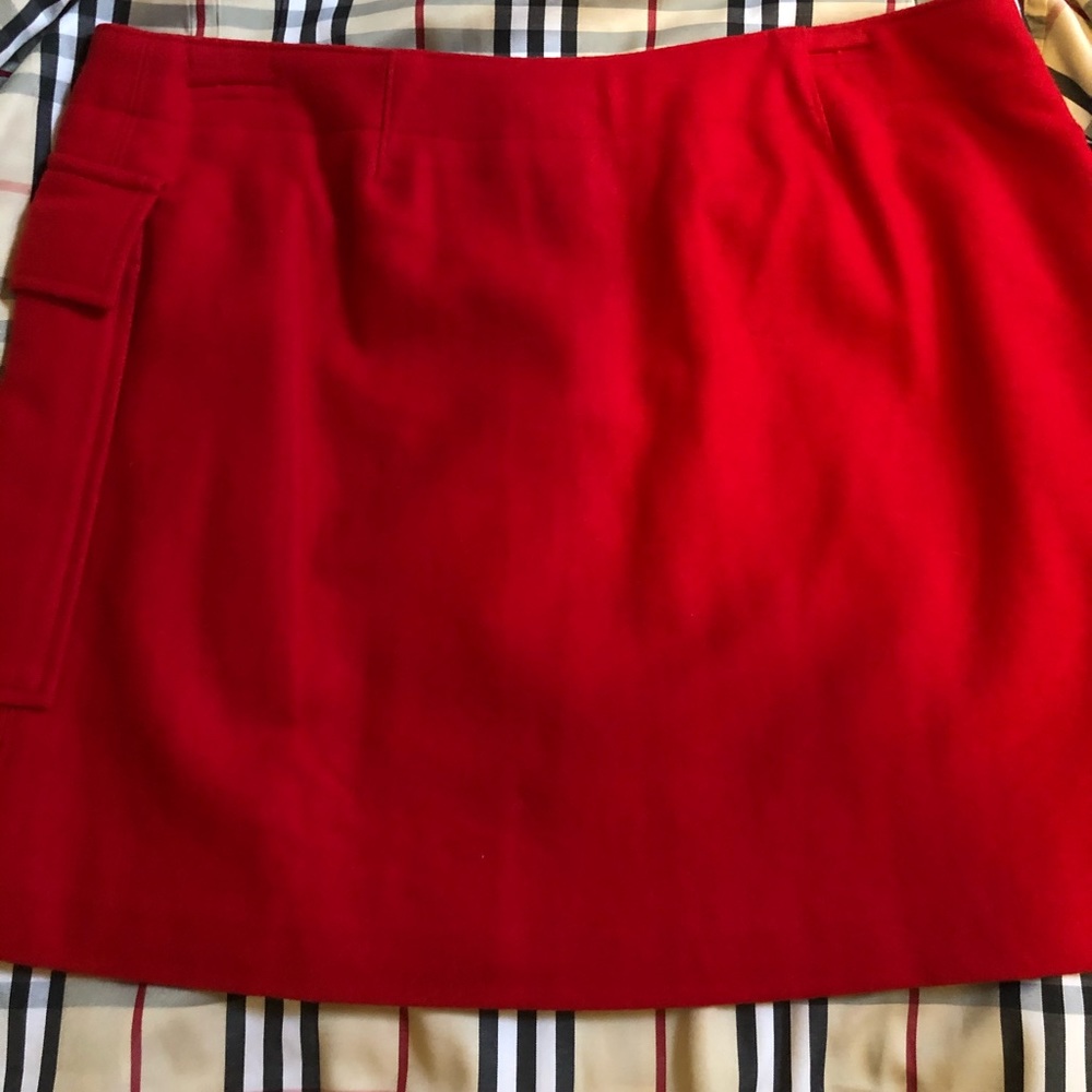 Wool Mini Skirt - Picture 3 of 3